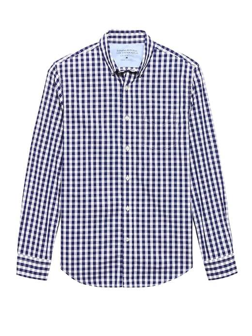 Gingham Button Up