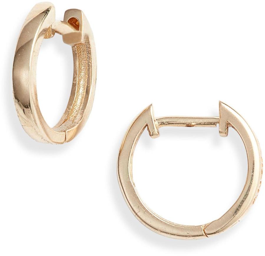 Gold Huggie Earrings